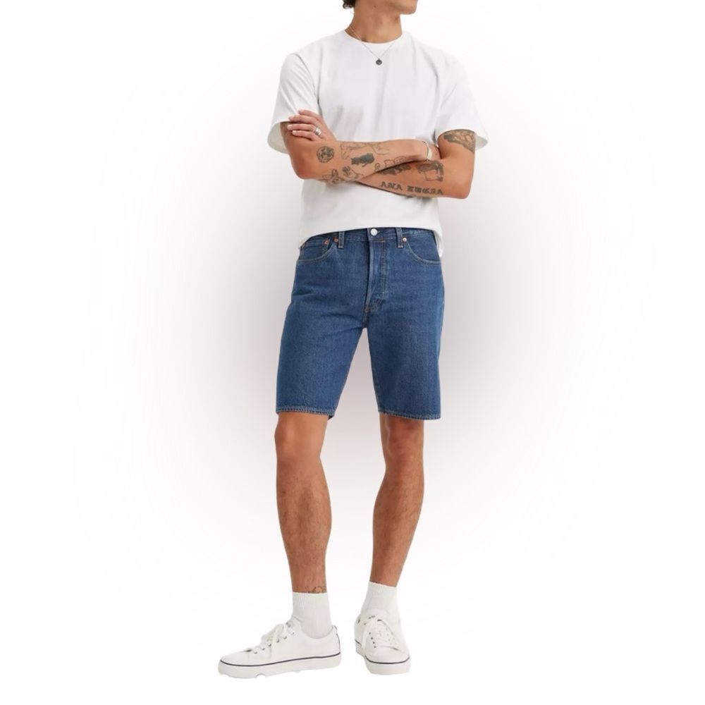LEVI’s 501 Vintage Hemmed Denim Shorts Size 31
